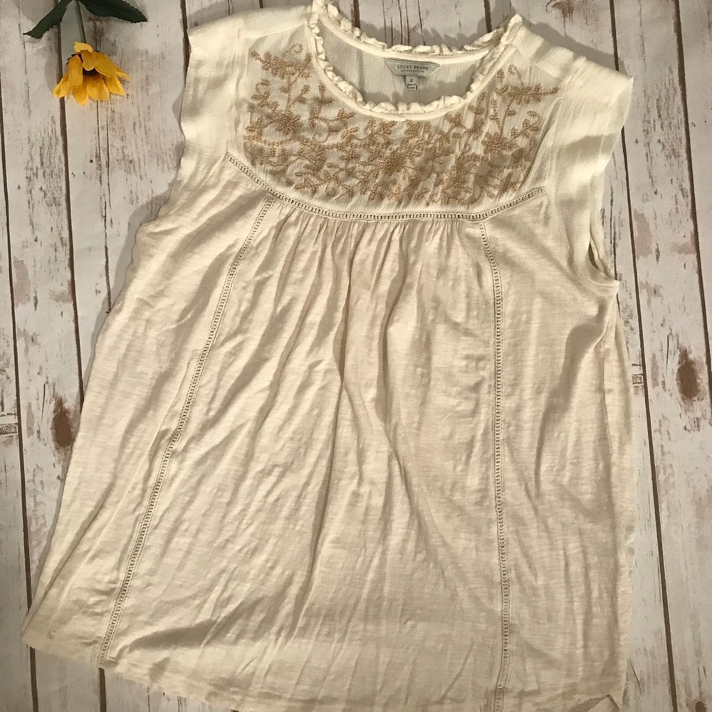 Lucky Brand sleeveless blouse